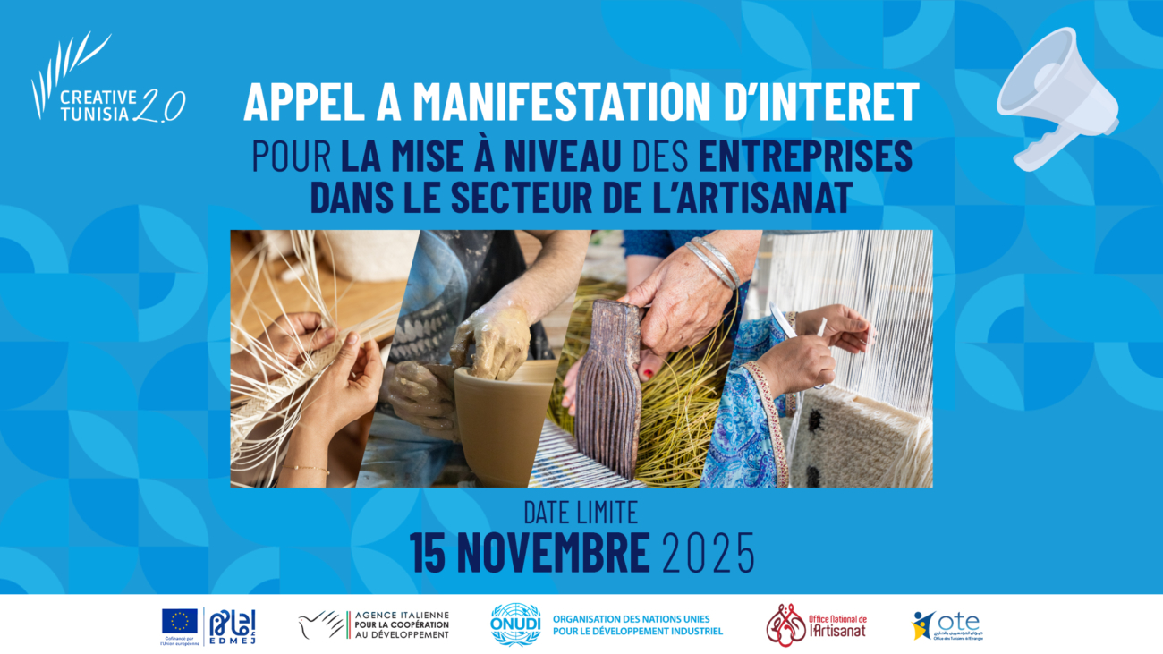 APPEL Mise à Niveau des Entreprises dans le Secteur de l’Arti